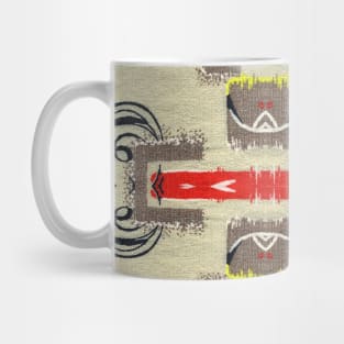 Face Art Vintage Mug